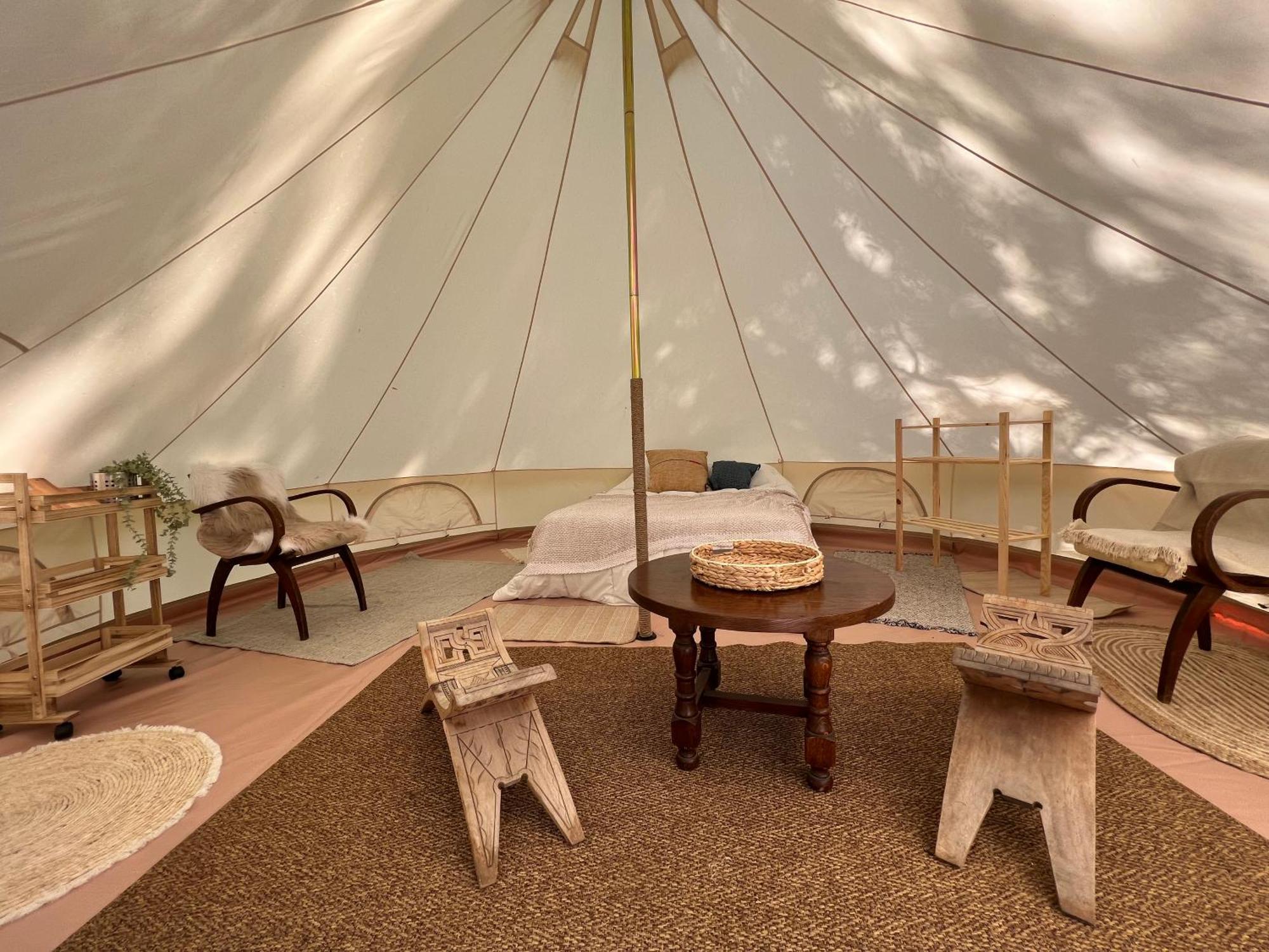 Tente Lodge En Pleine Nature Sumene Екстер'єр фото